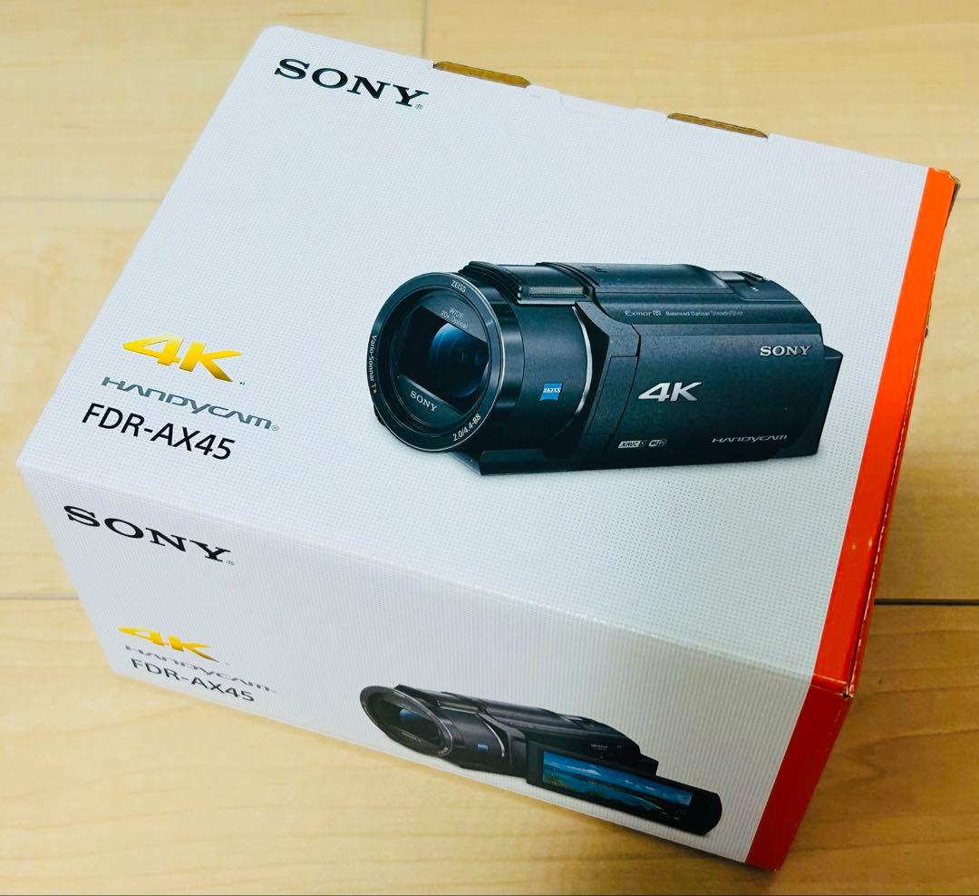 SONY HANDYCAM FDR-AX45 4K ビデオカメラ