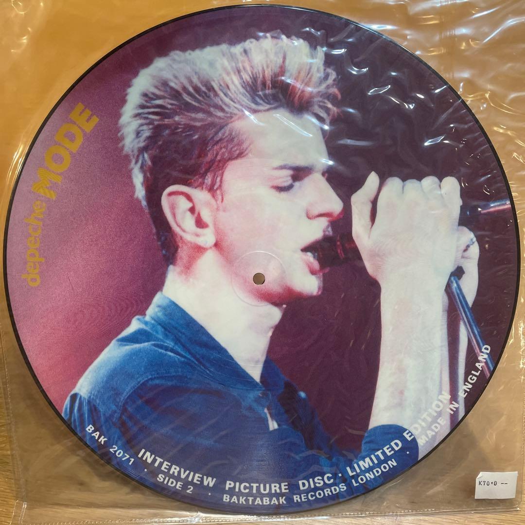 depeche MODE インタビュー・ピクチャーディスク 限定版 DEPECHE MODE: M (2CD+2BLU-RAY)/DEPECHE MODE/デペッシュ・モード