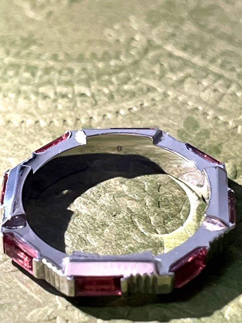 グッチ トルマリン リンク トゥラブリング ダイヤモンドK18ホワイト