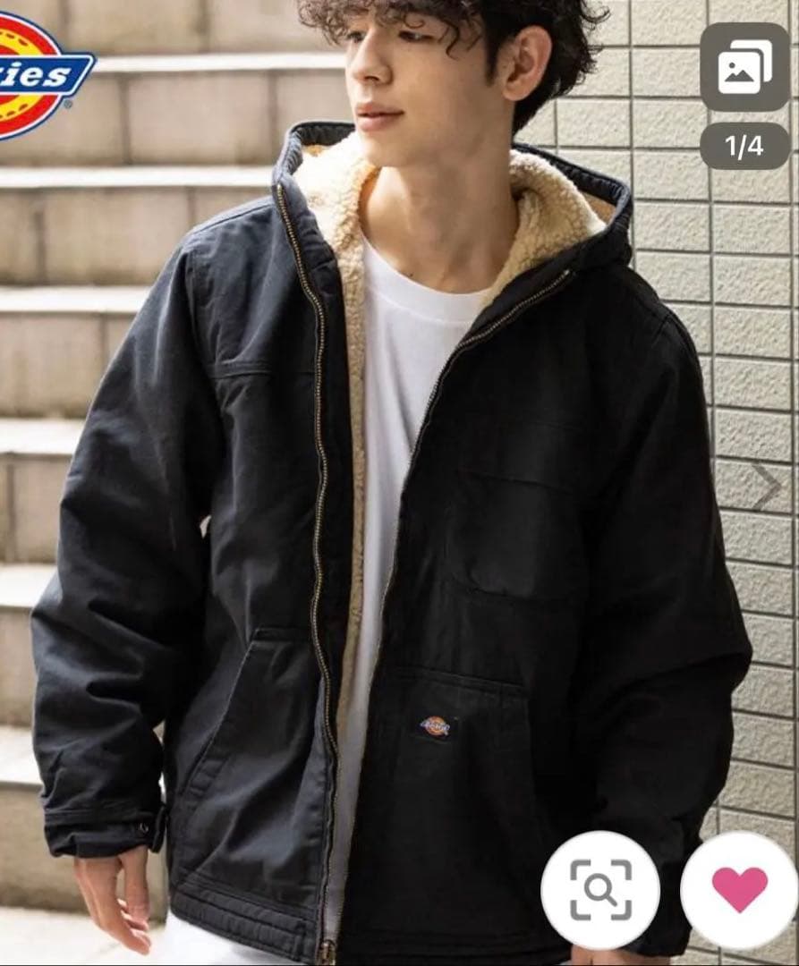 Dickies/ディッキーズ アウター ジャケット裏ボア アクティブ