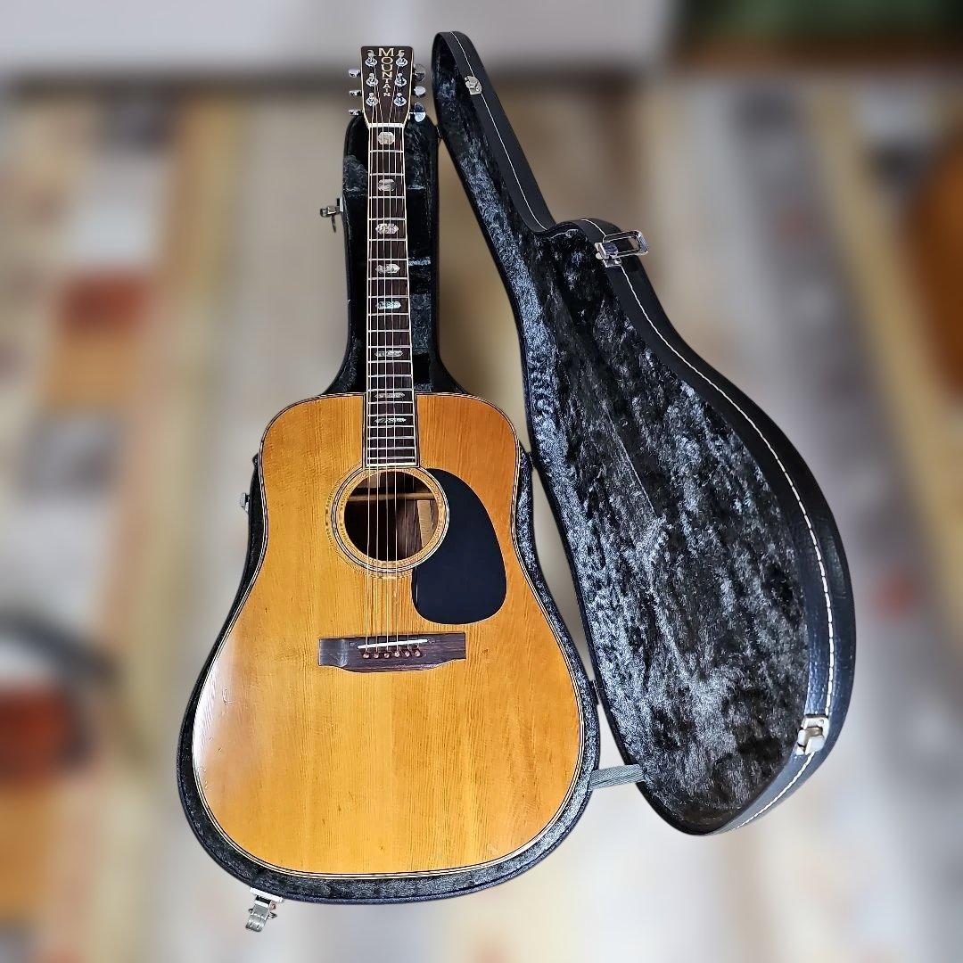 林楽器MOUNTAIN.W-500D1975年式 トップ単板、ハードケース付き 林楽器MOUNTAIN.W-500D1975年式 トップ単板、ハードケース付き - メルカリ