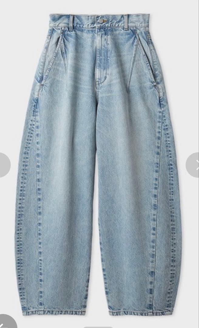 ミースロエ バルーン構築デニムパンツ コクーンデニム - メルカリ