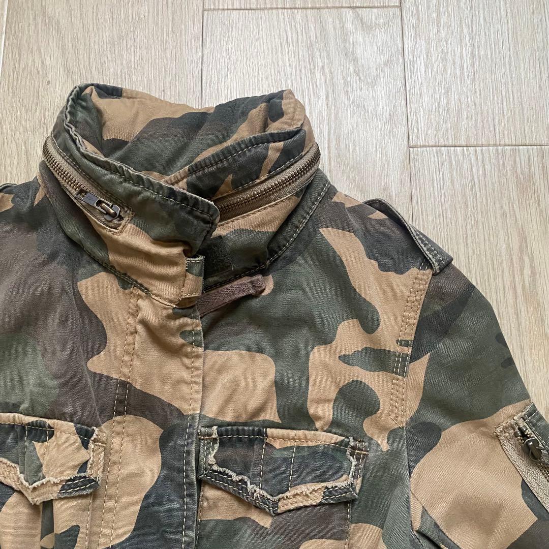 y2k 迷彩 ミリタリージャケット フェアリーグランジ 森ガール 韓国