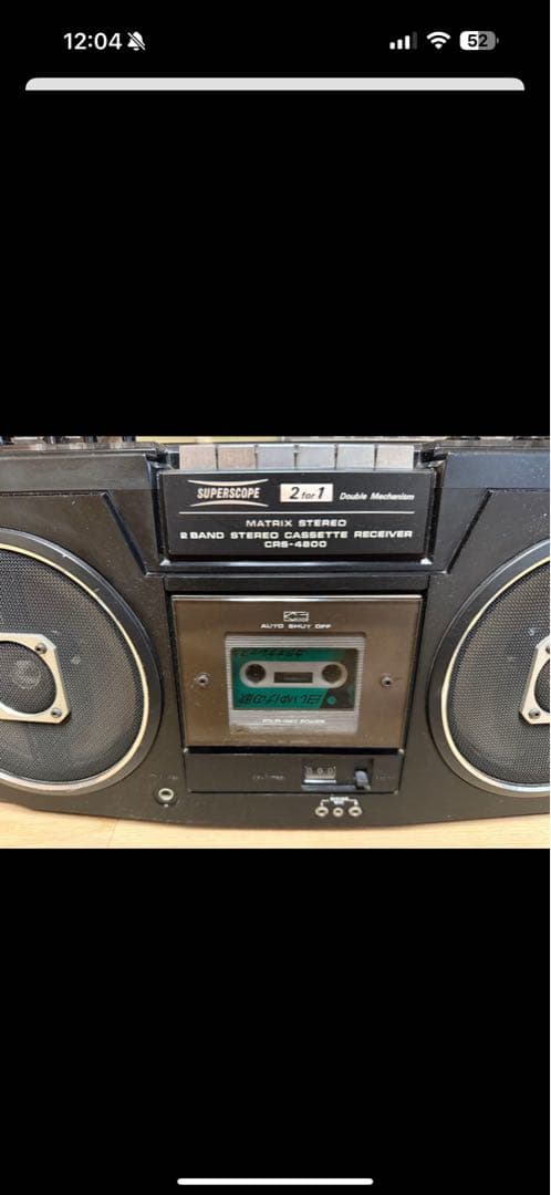 ラジオ・コンポ SUPERSCOPE CRS-4800