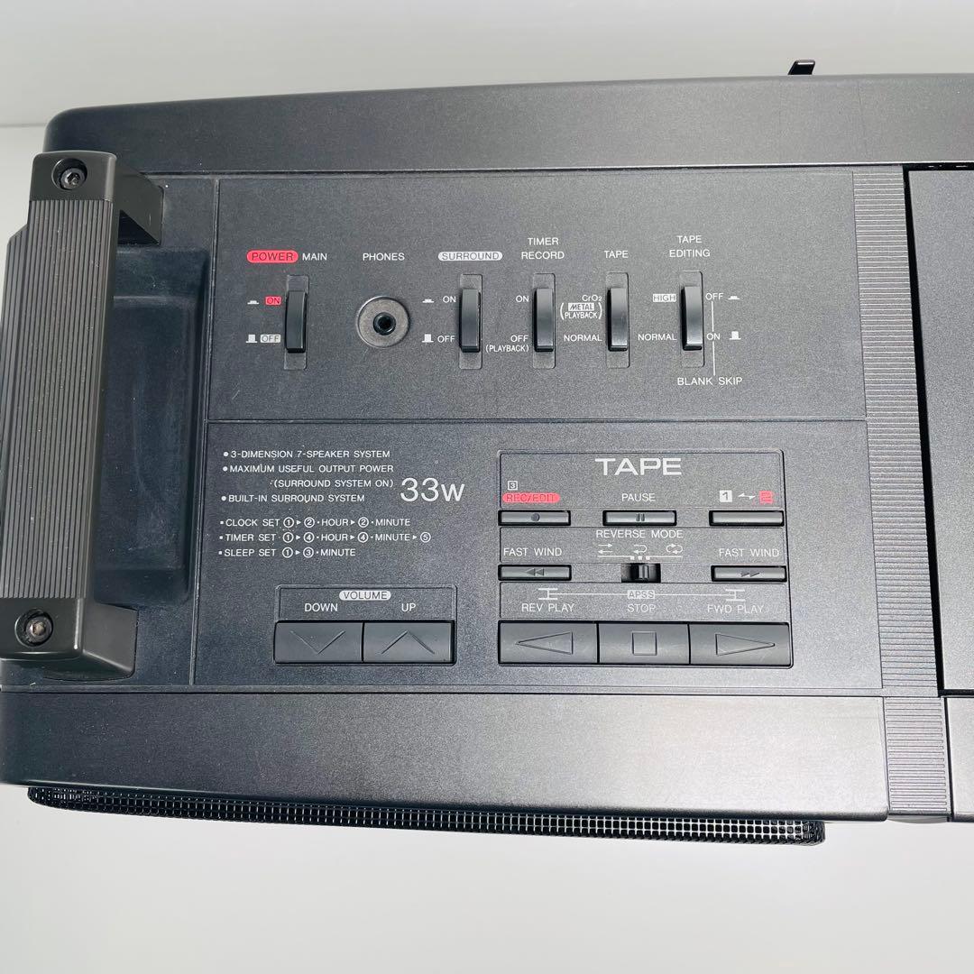 SHARP QT-73CD-GY コンパクトディスク ステレオダブルカセット