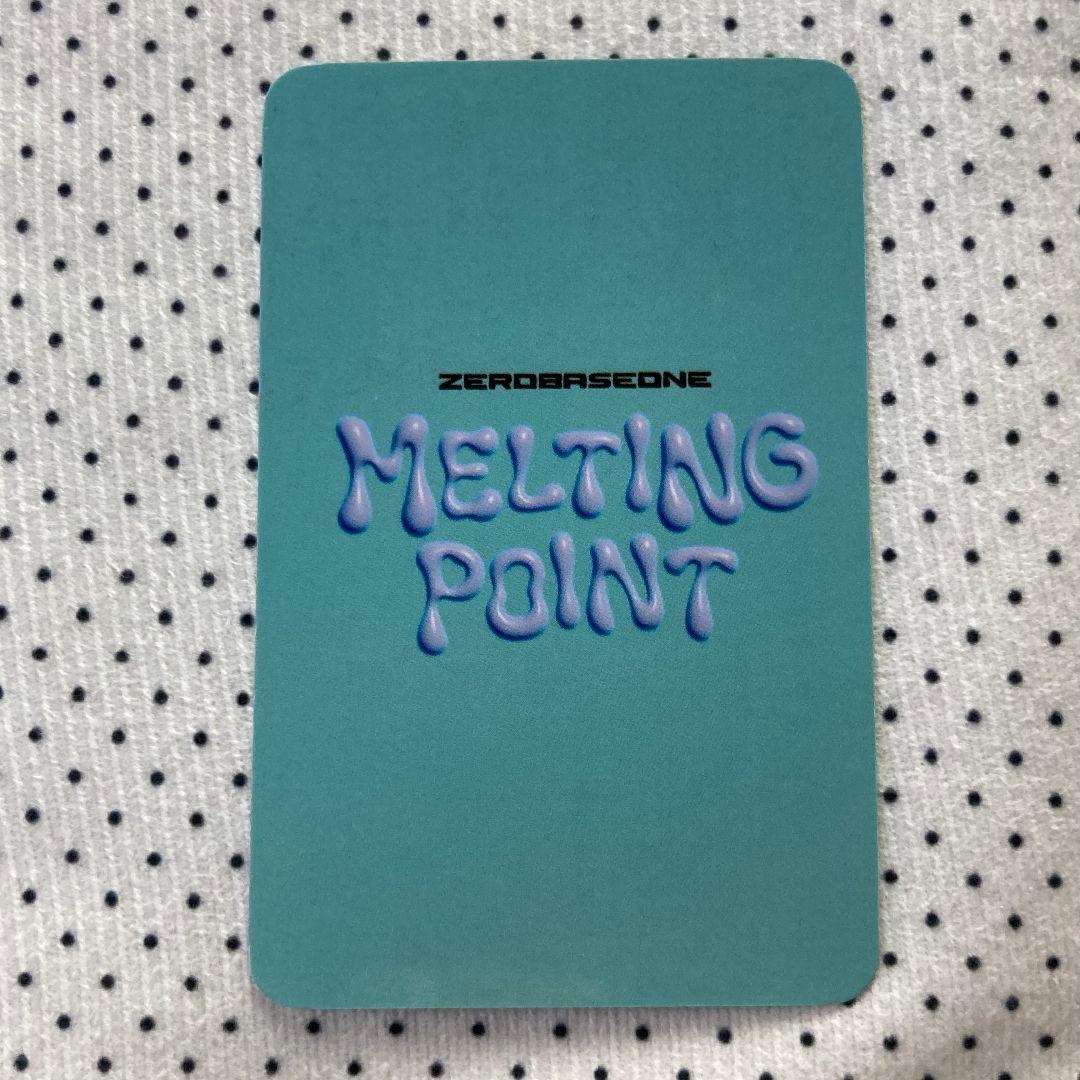 ZB1 ハンユジン melting point 2週目 サノク トレカ - メルカリ