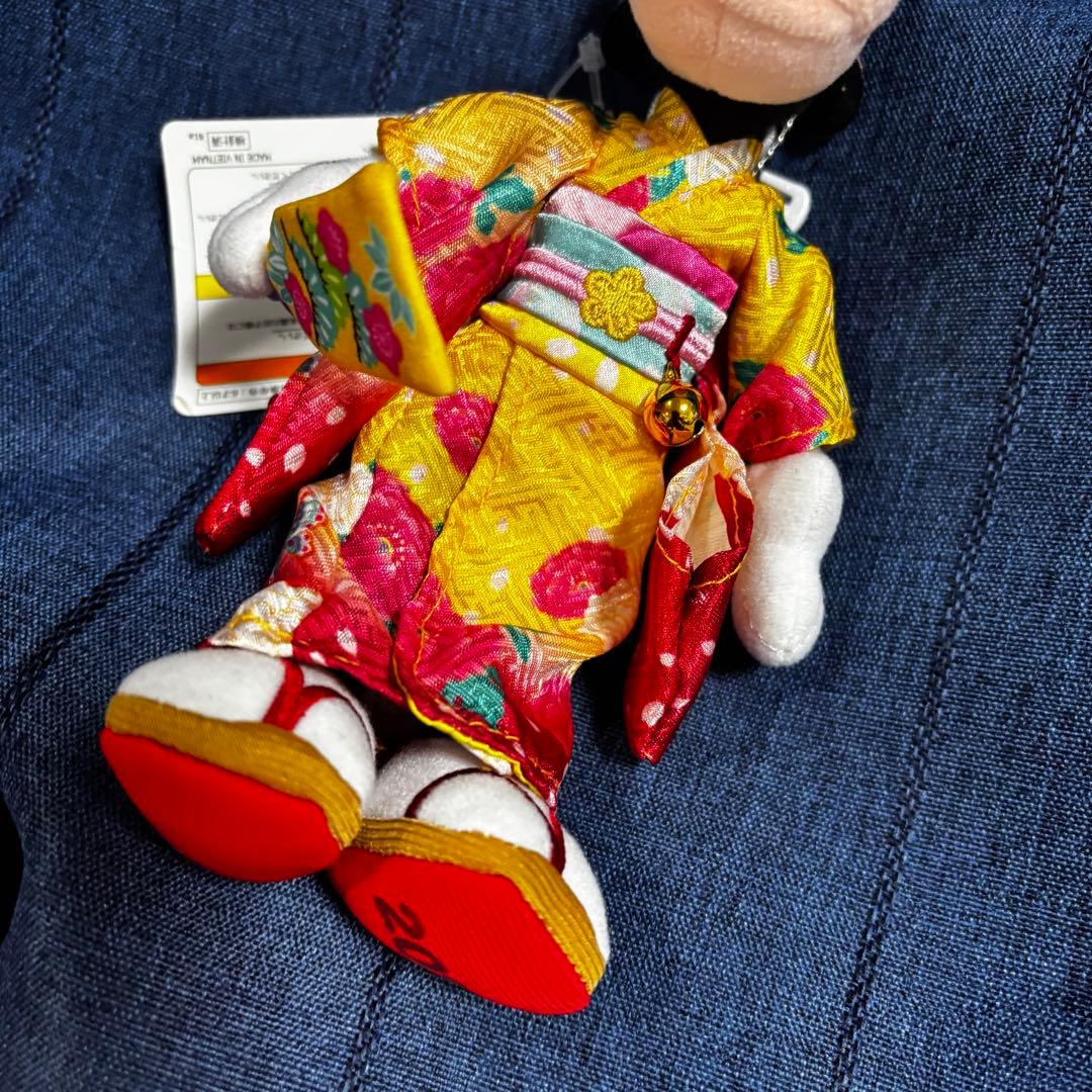 クララベル お正月 ぬいぐるみバッジ ディズニー クララベルカウ ぬい