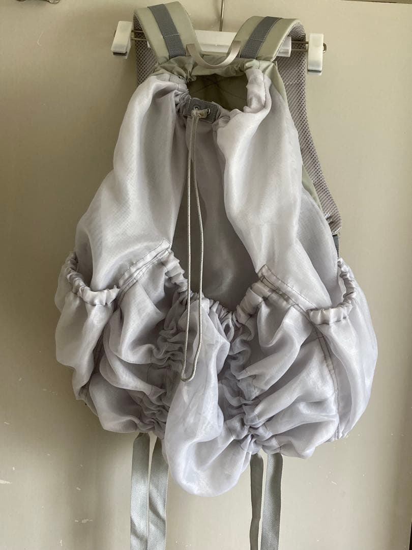 ANIGIG TULLE GATHERED BACKPACK