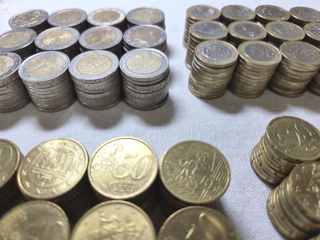 ユーロ 外貨 古銭 外国 コイン 海外 為替 ドル ポンド 旧硬貨 貨幣