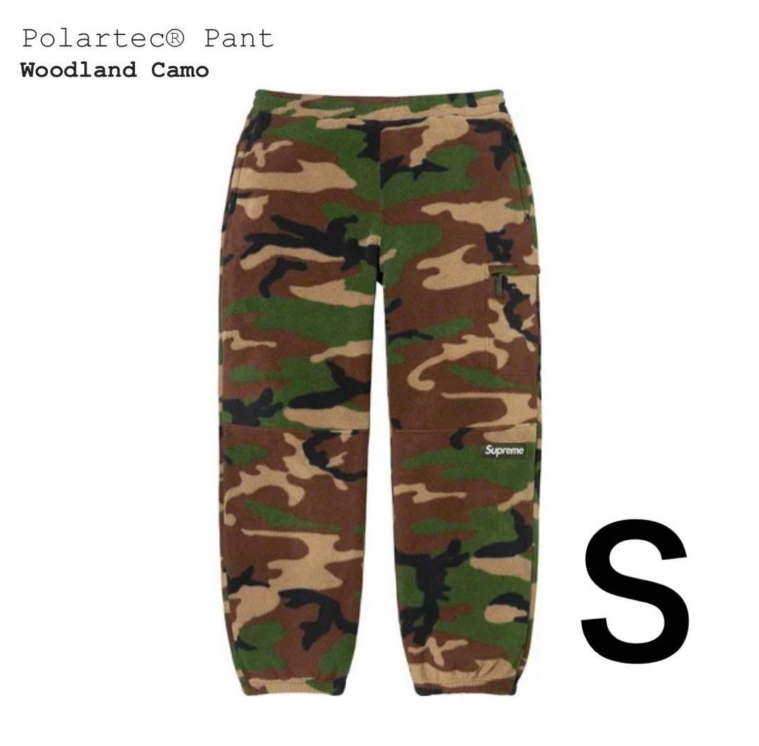 シュプリーム ポーラテック パンツ カモ スウェット ボックスロゴ