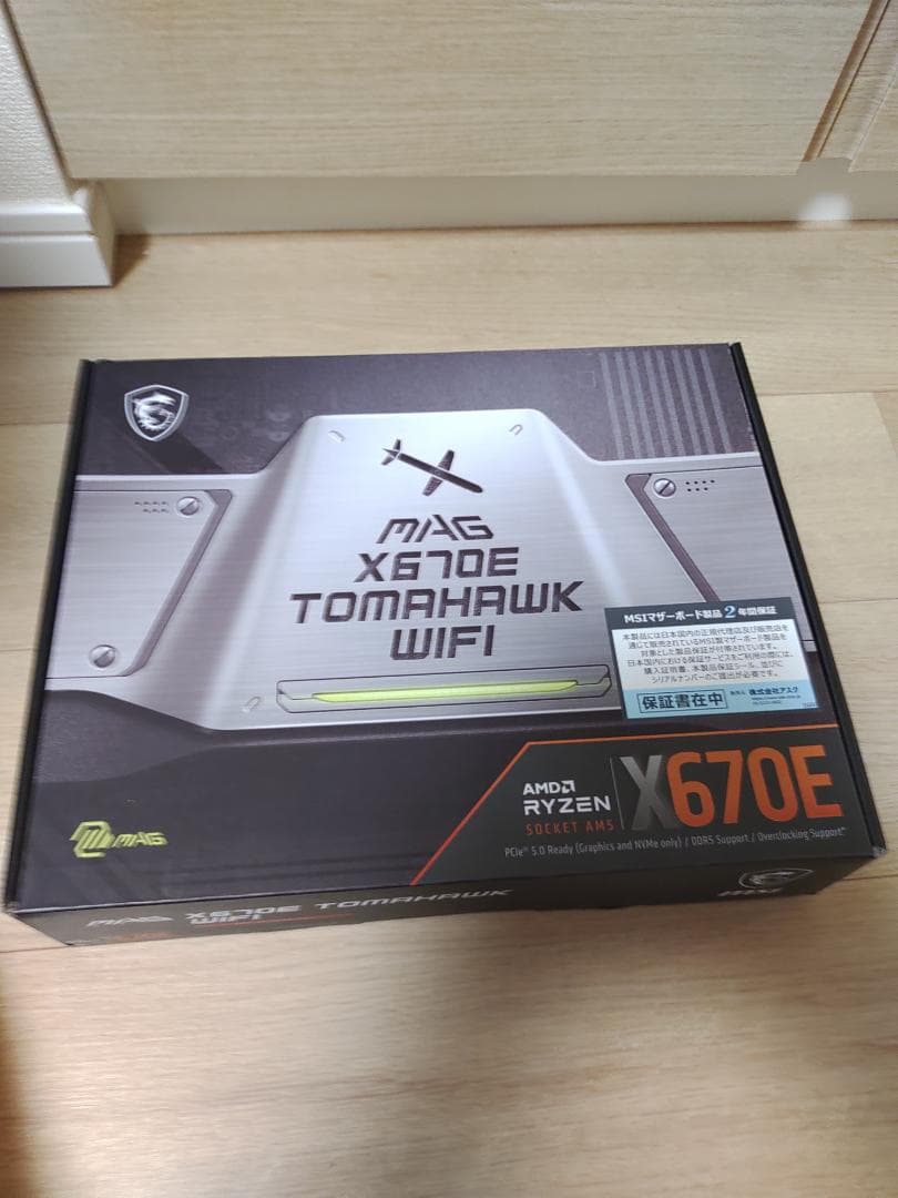 【 新品】MSI MAG X670E TOMAHAWK WIFI マザーボード