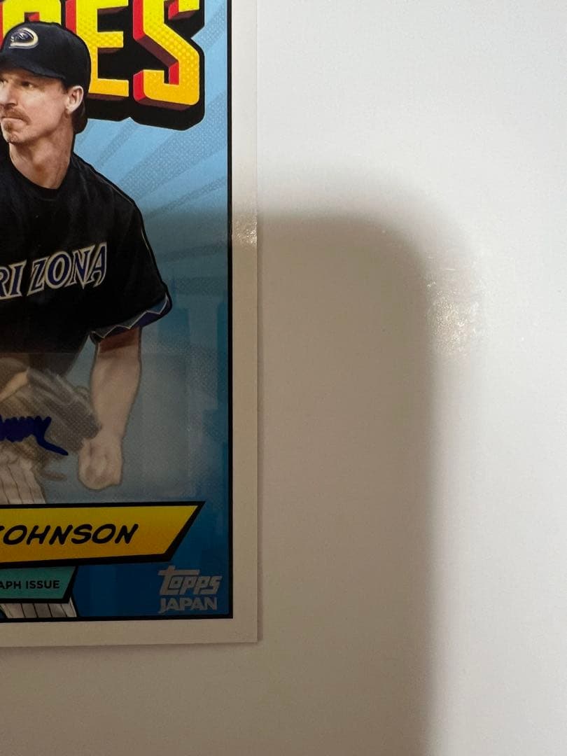 RandyJohnson Strike ZoneHeroes オートグラフカード