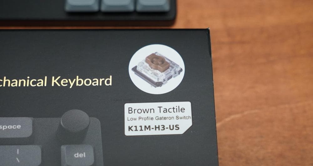 ち*ろ様 Keychron K11 Max RGB 茶軸 K11M-H3-US