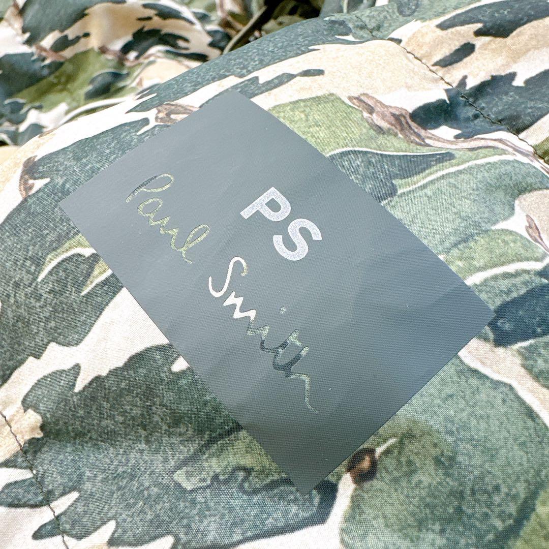 Paul Smithポールスミス 迷彩×カーキ リバーシブル ダウンジャケット