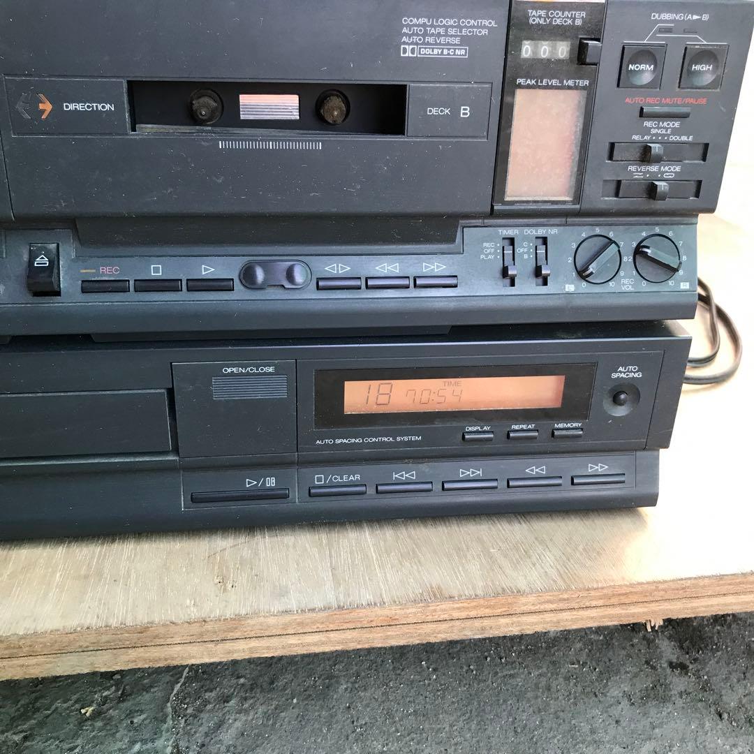 サンスイシステムコンポ900CD-Rジャンク品