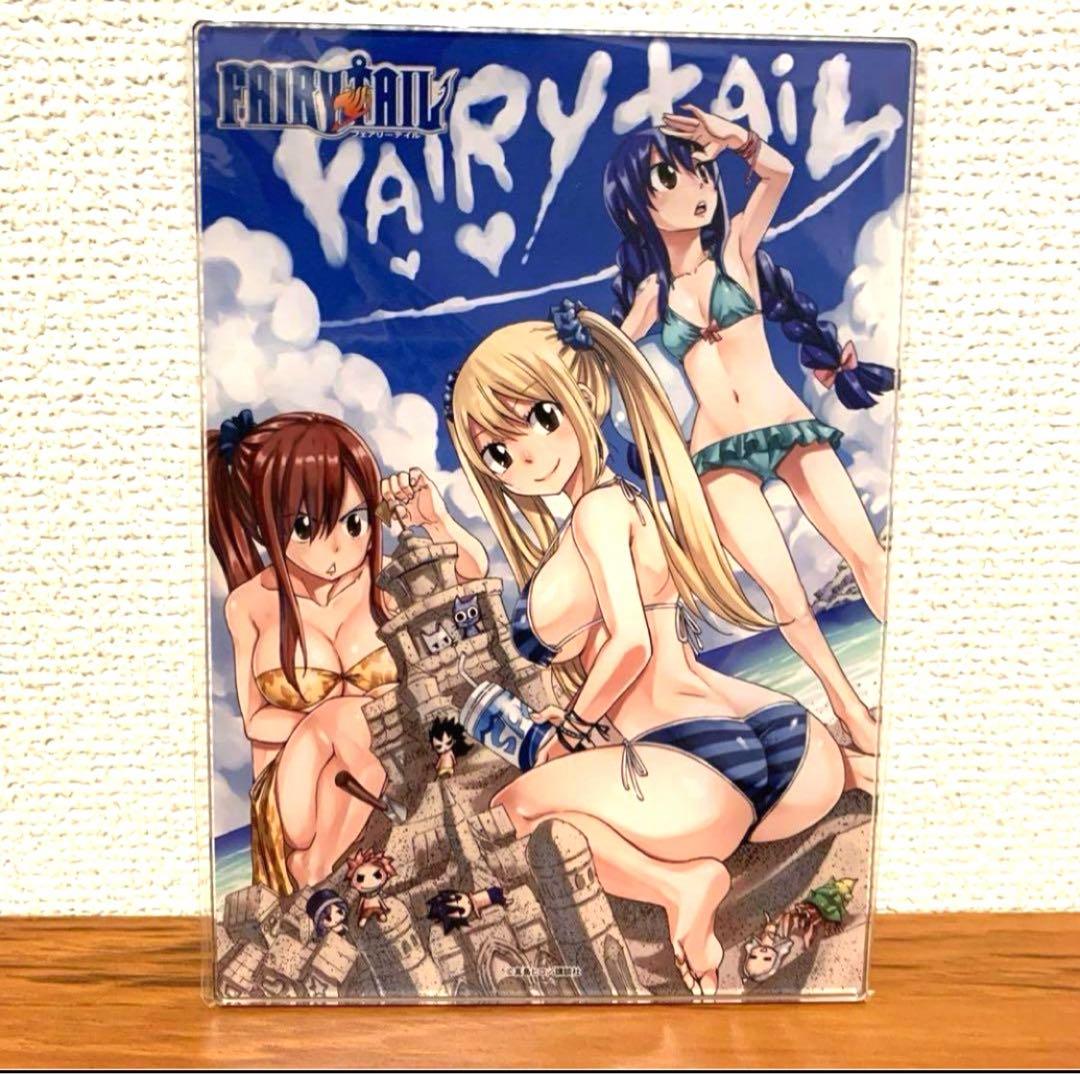 FAIRY TAIL フェアリーテイル アクリルパネル　スタンド　ルーシィ フェアリーテイル ルーシィ エルザ ウェンディ 原作絵 アクリルパネル