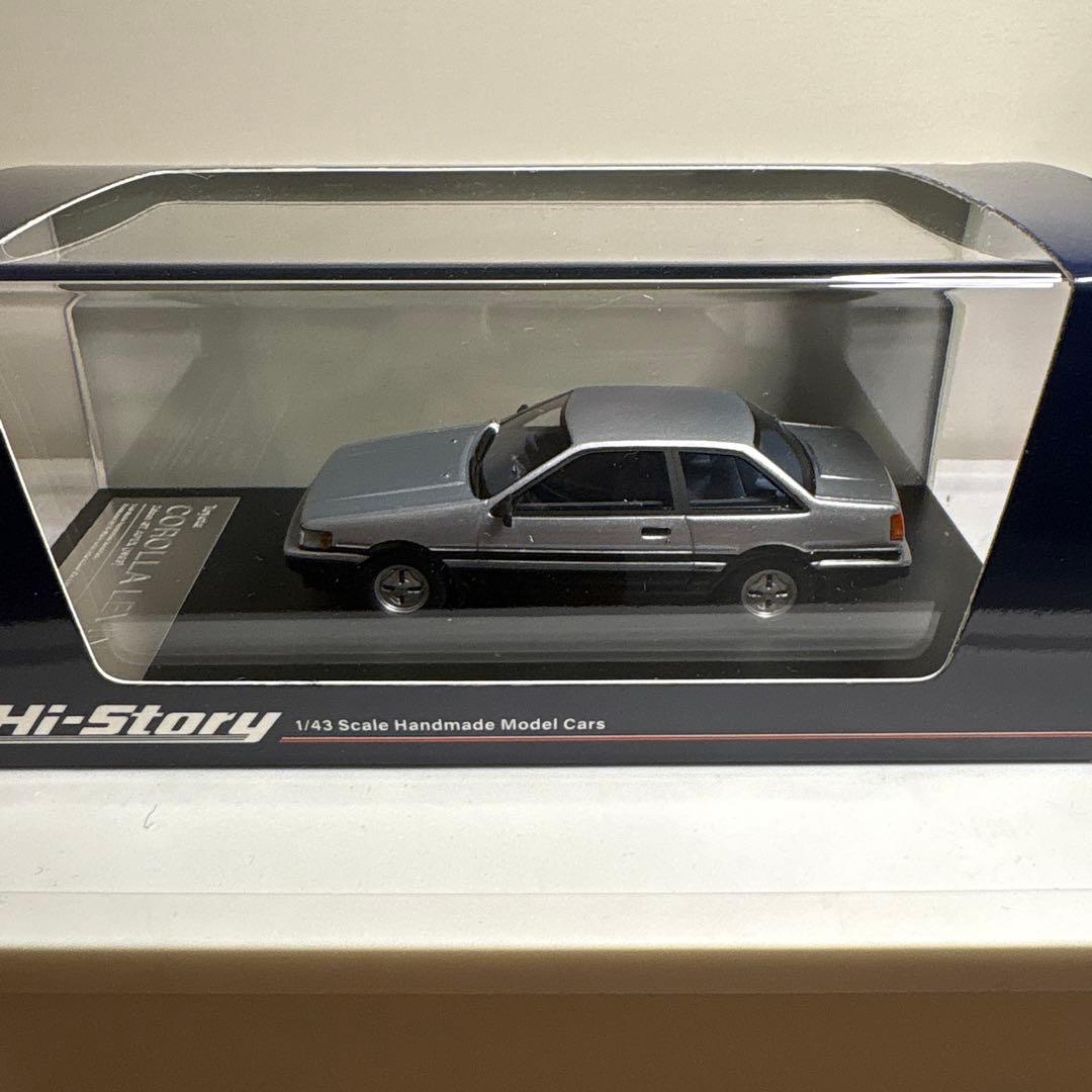 ハイストーリー　1/43 トヨタカローラレビン ハイストーリー Hi-Story 1/43 トヨタ カローラ レビン GT-Z 1989