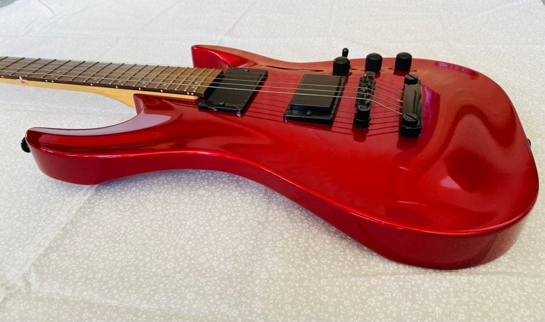 GrassRoots GHR-38 エレキギター レッド - ギターアウトレット ショップ