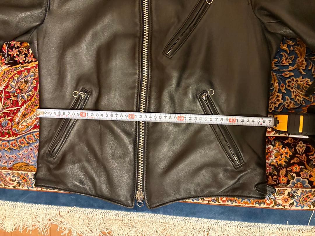 超美品✨希少schott 244US Tallラムレザー38インチ - メルカリ