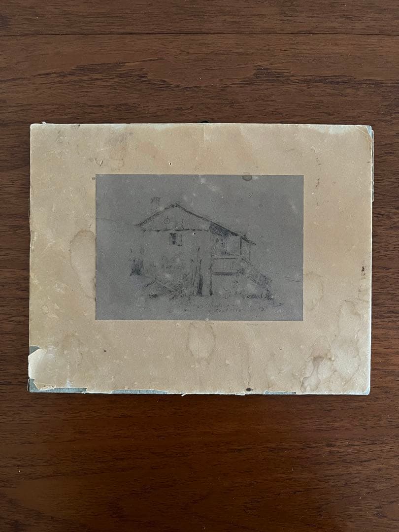 france vintage 邸宅のデッサン france vintage 邸宅のデッサン