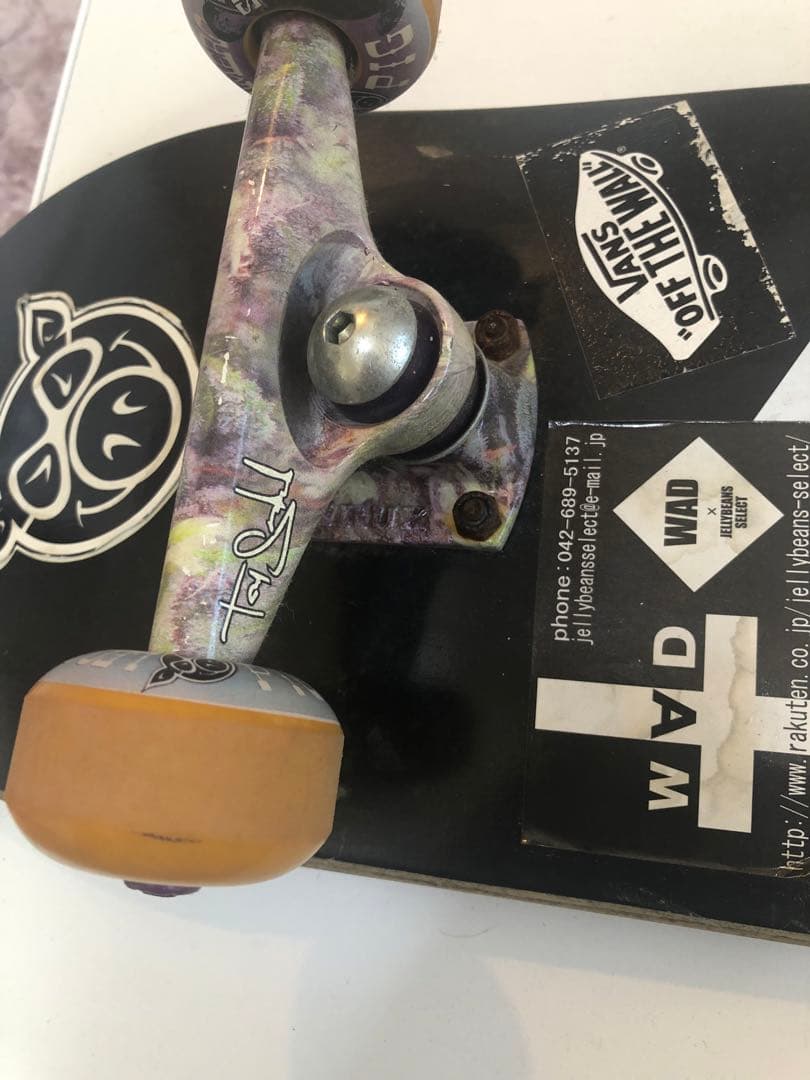 スケボーデッキ【総額3.5万プロ仕様】SK8MAFIA × KRUX × PIG - メルカリ