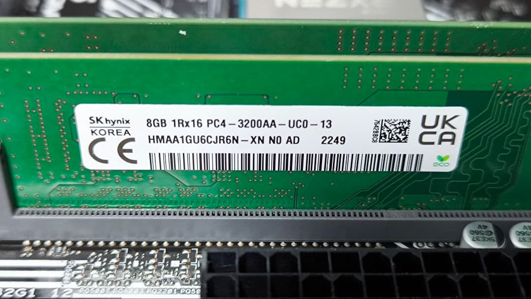 【動作確認済】PC自作セット Ryzen 5 4500/メモリ16G/AK400