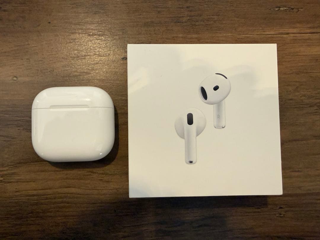 AirPods4 ノイズキャンセリング付　本体 ホワイト 充電ケース付き アクティブノイズキャンセリング搭載AirPods 4を購入 - Apple（日本）