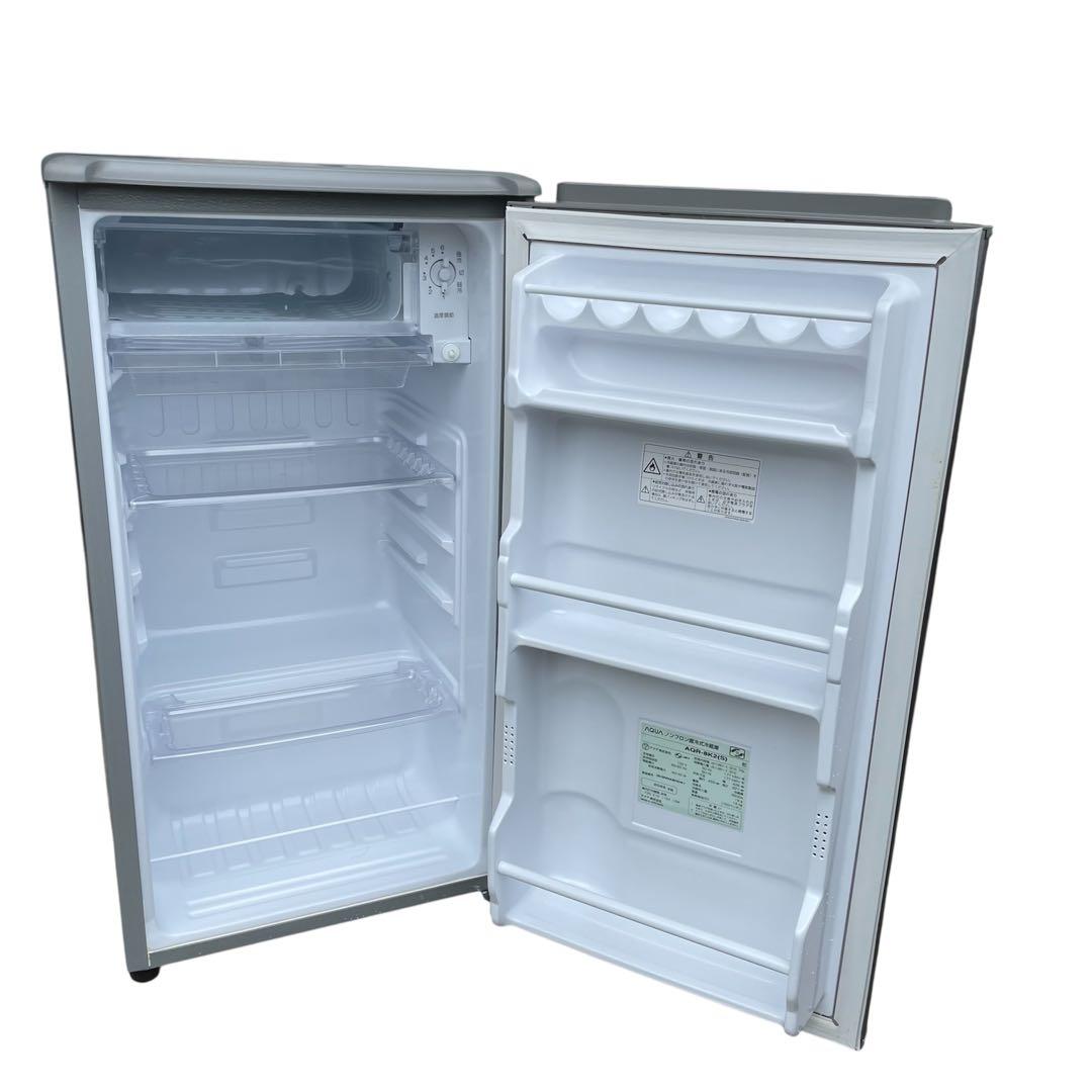 AQUA アクア ノンフロン直冷式冷蔵庫 AQR-8K2(S) 2022年製