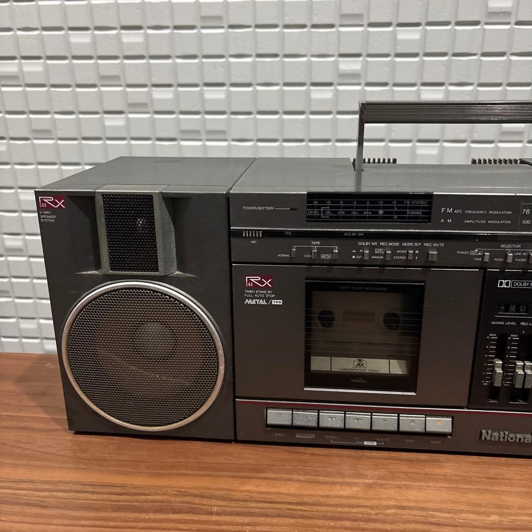 National ナショナル RX-C60 ラジカセ 昭和レトロ