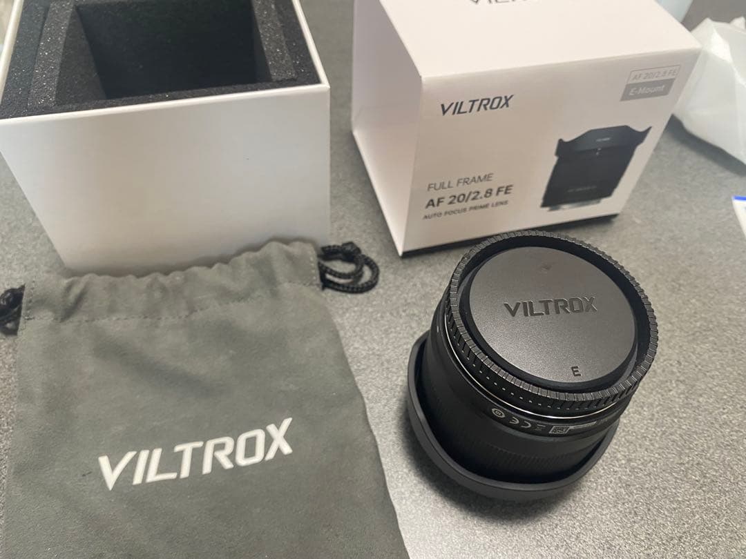 VILTROX AF 20mm f/2.8 おまけ付き VILTROX AF 20mm F2.8 FE/Z 広角オートフォーカスレンズ Sony/Nikon