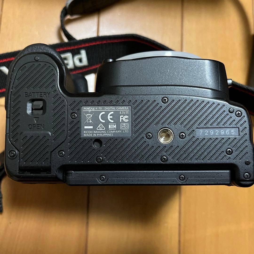 PENTAX K−70 K-70 ボディ BLACK カメラ
