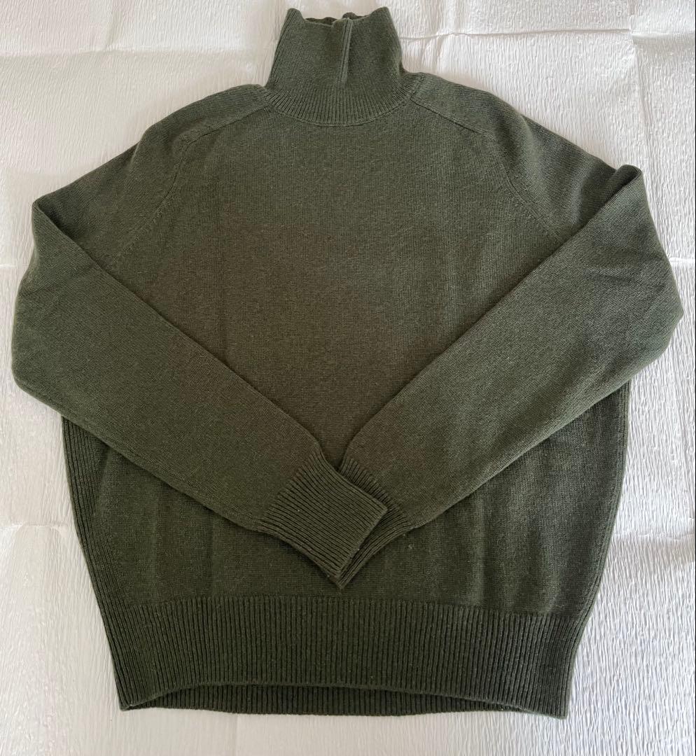 VINCE カシミアニット ニュアンスグリーン XS 美品