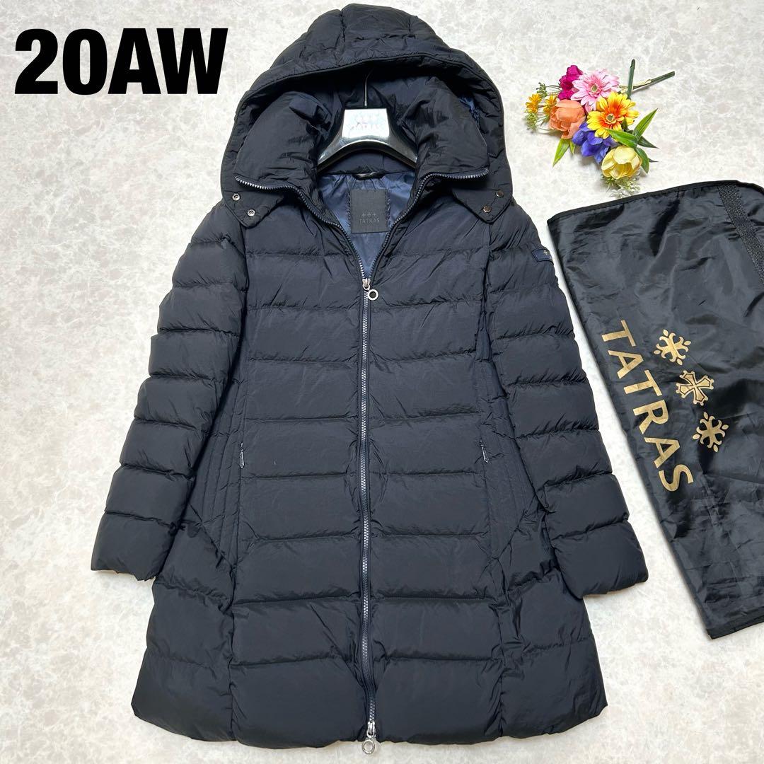 極美品 タトラス ポリテアマ POLITEAMA ダウンコート ネイビー 02