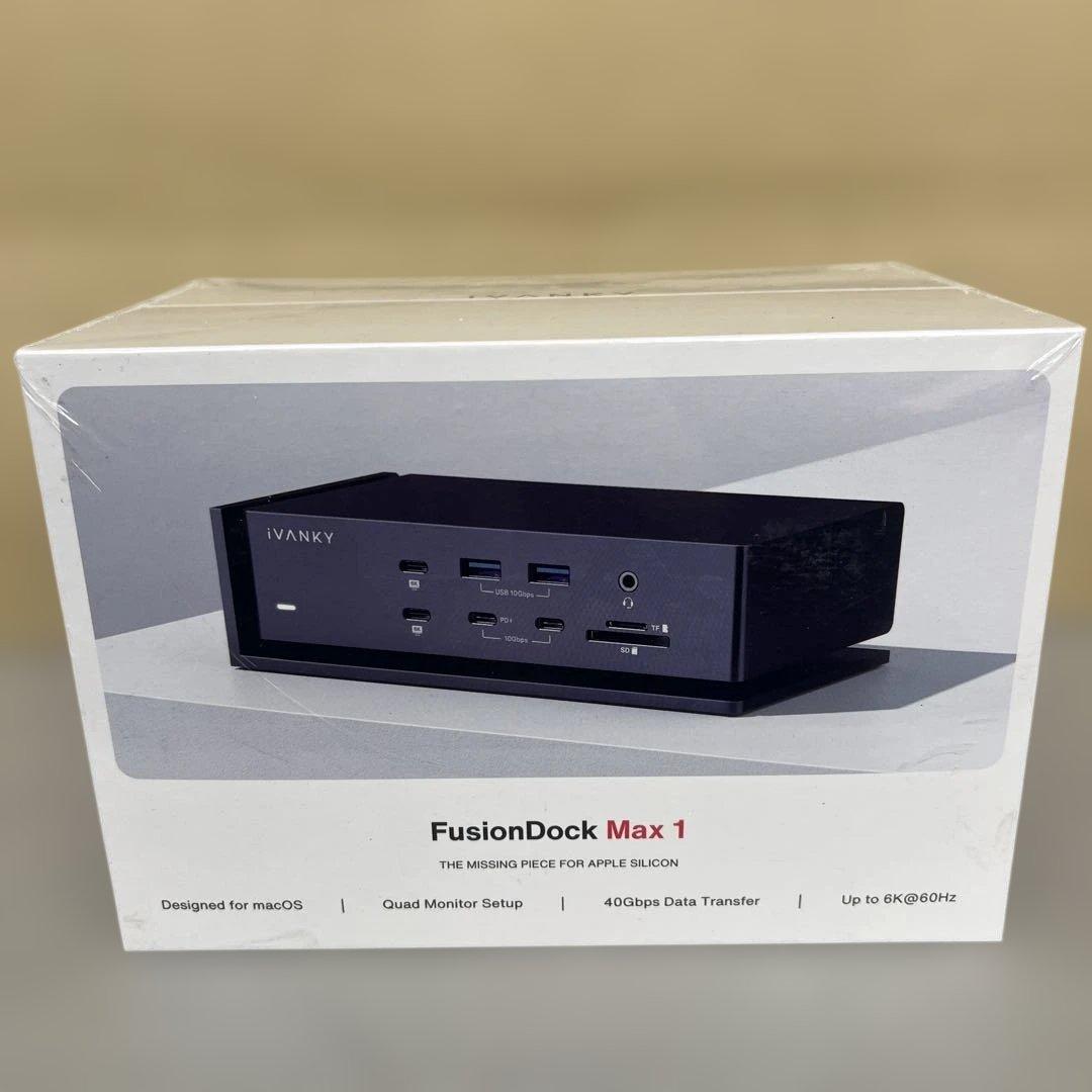 60166 iVANKY FusionDock Max 1ドッキングステーション Amazon.co.jp: iVANKY FusionDock Max 1 Thunderbolt 4と互換性が