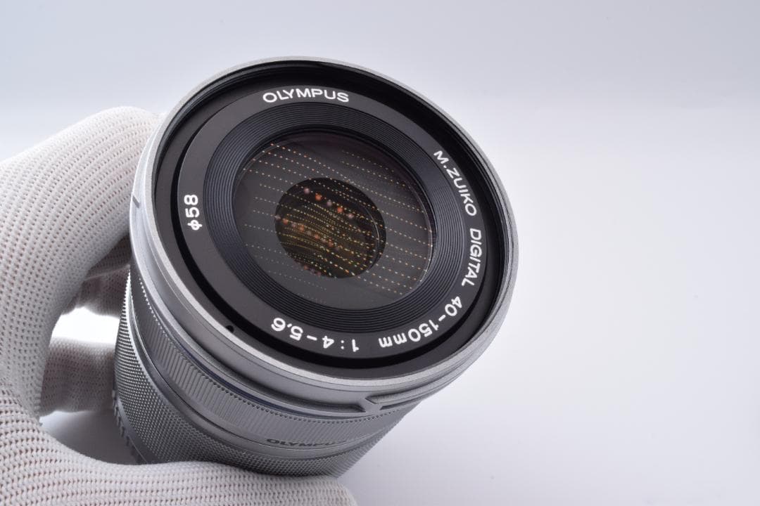 #48c オリンパス 40-150mm F4.0-5.6 R 望遠ズームレンズ