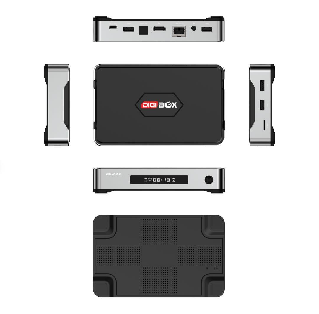 即発送DIGIBOX D6 MAX8K対応Wi-Fi6千兆LAN168時間見逃し