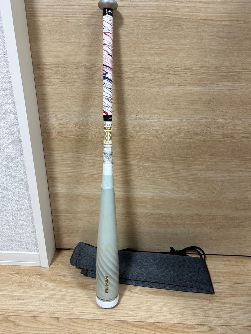 希少】SSK一般軟式用バットMM18 2021年冬限定カラーホワイト 83cmSSK