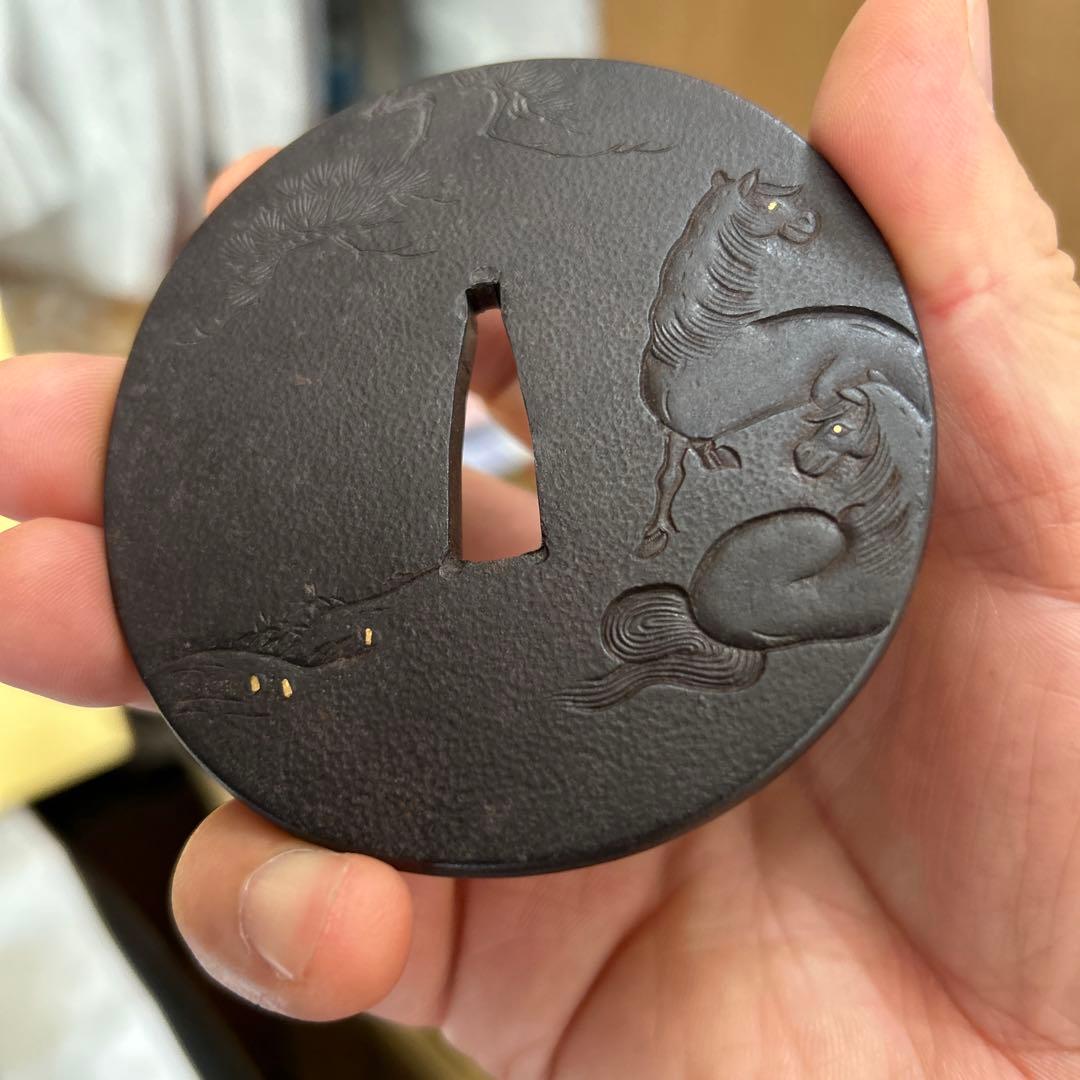 刀鍔火縄銃、千葉で骨董品店やってます、銘鑑定書あります - メルカリ