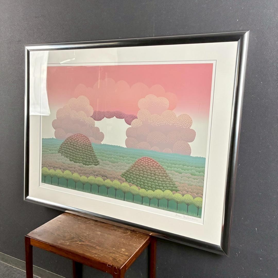 美品 イワン・ラブジン「イベリスク」リトグラフ 大作 直筆サイン入り