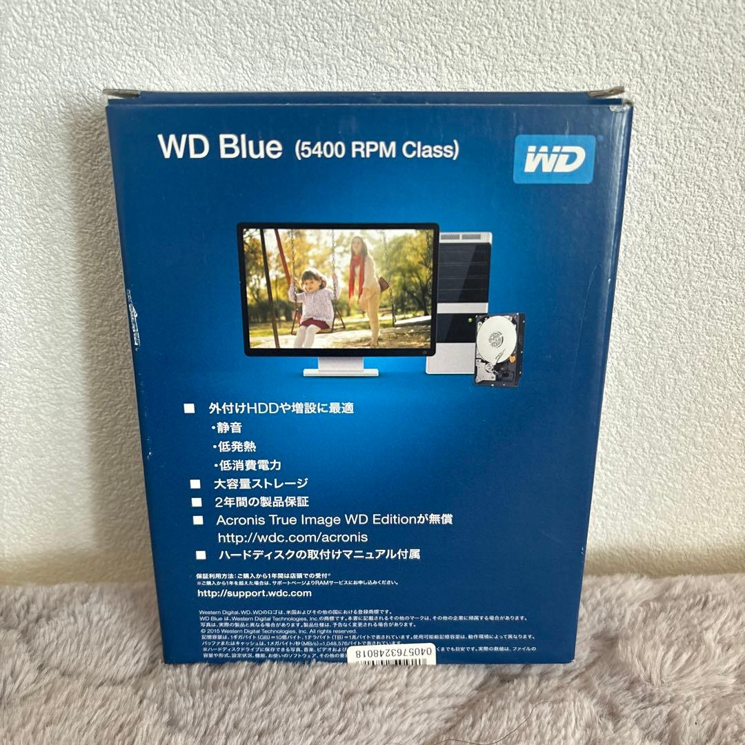 内蔵型ハードディスクドライブ Western Digital HDD 6TB WD60EZAZ