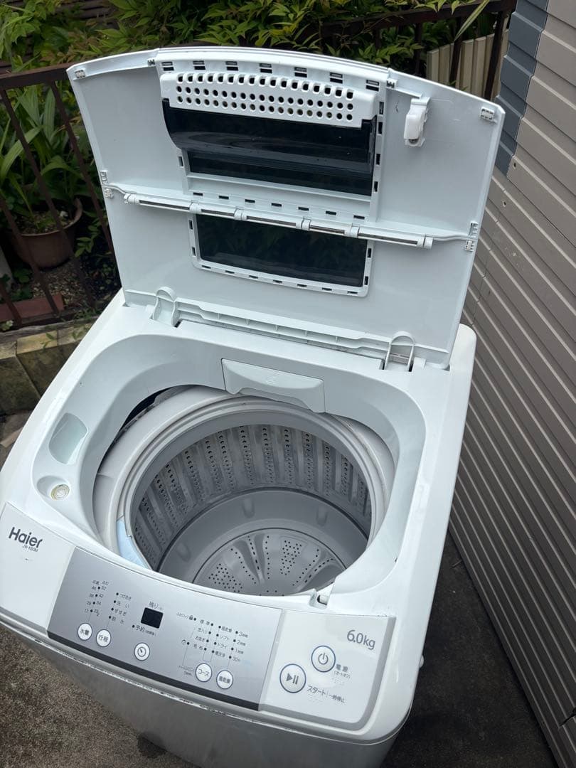 jw-k60m ハイアール　2017年式　洗濯機
