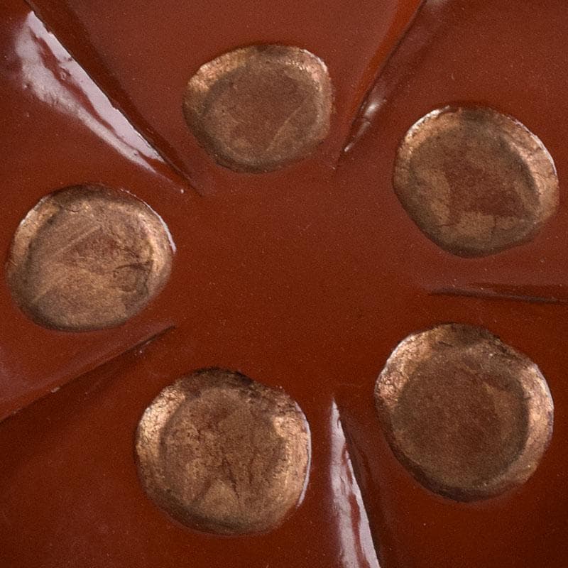 時代根来 朱塗 梅の花盆 書付時代箱 V R8648 - メルカリ