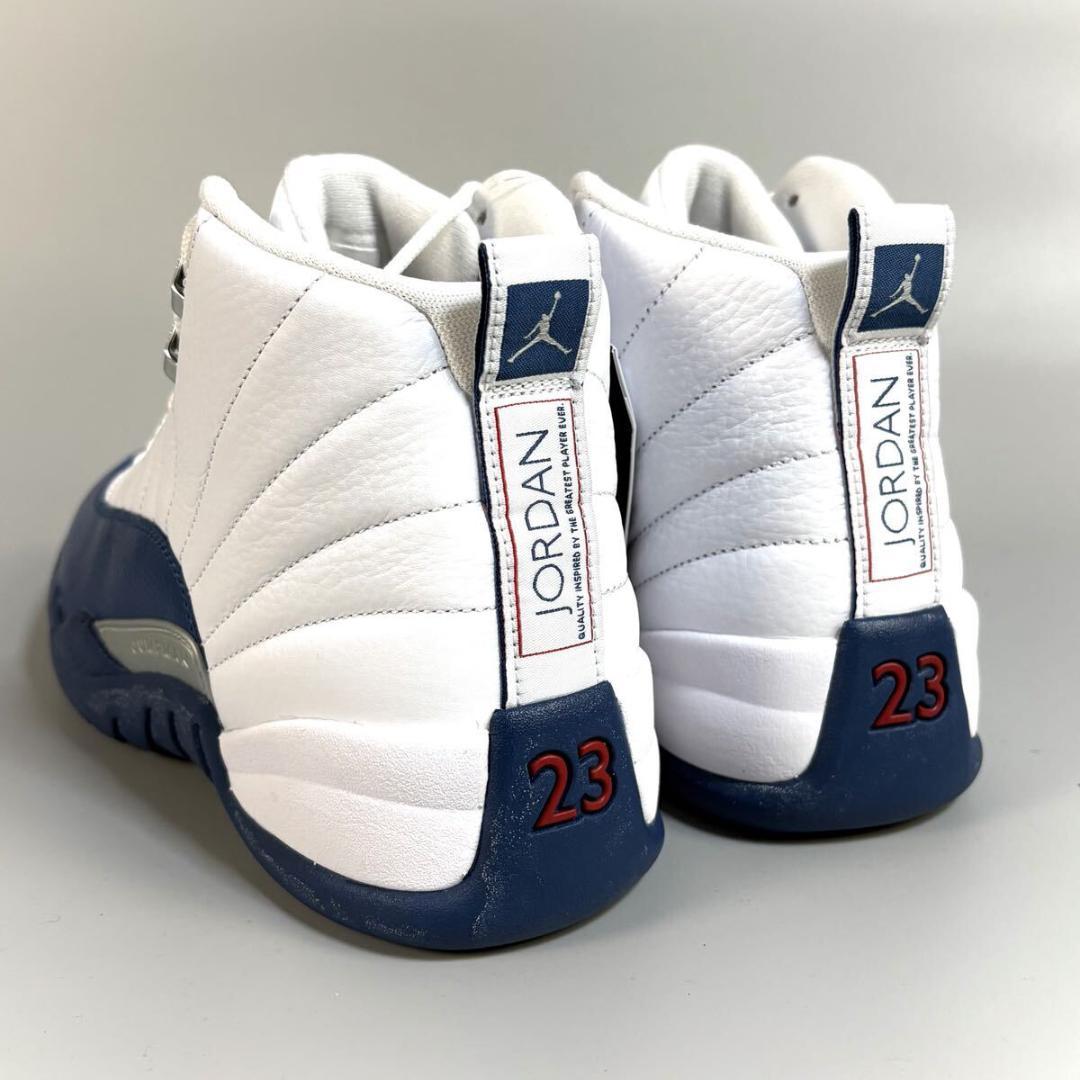 【未使用】NIKE JORDAN12 ブルー スニーカー 27.5cm 元箱付き