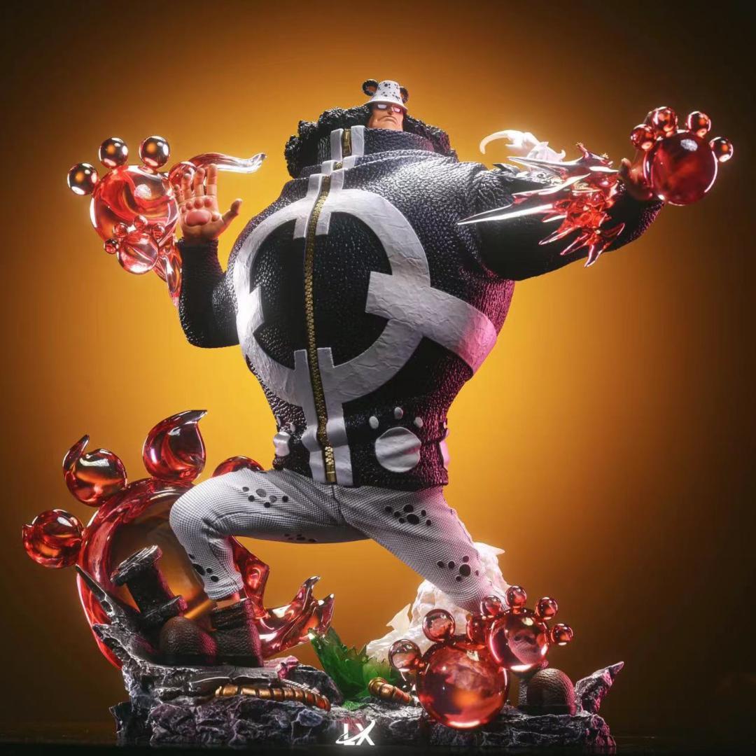 ワンピース バーソロミュー・くま 赤 フィギュア ガレージキット LX