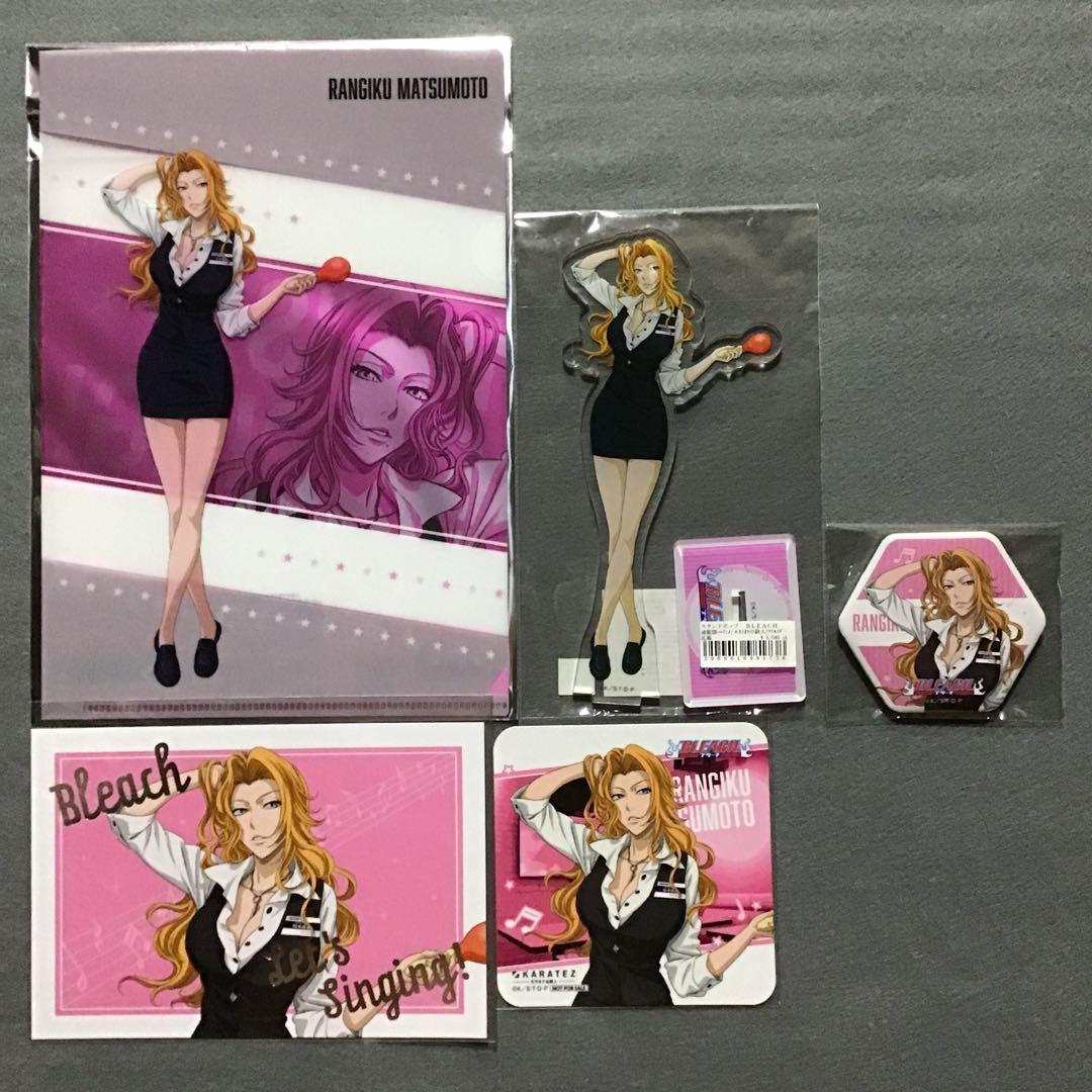 BLEACH 松本乱菊 カラ鉄 グッズセット - メルカリ