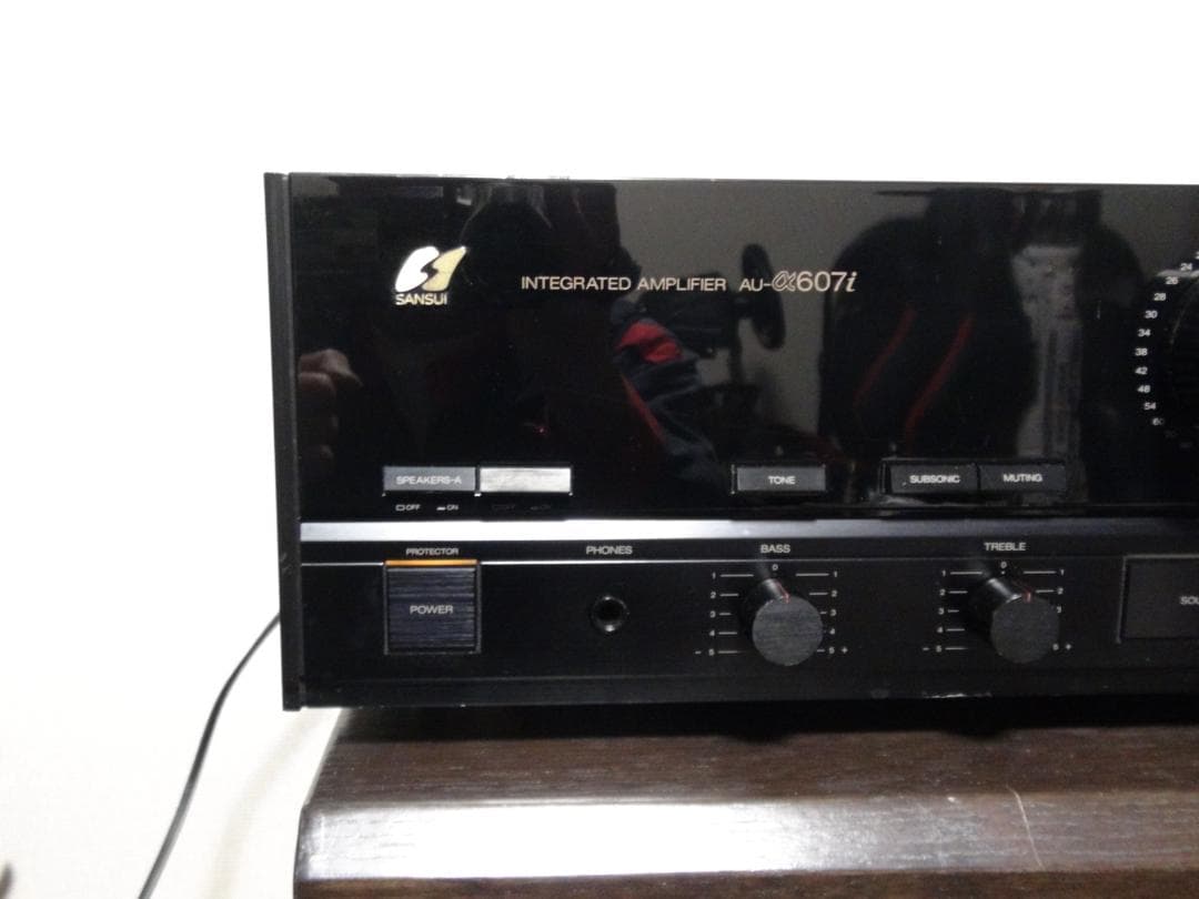 SANSUI AU-α607i プリメインアンプ作動品