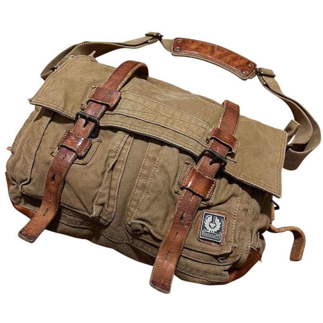 希少 ベルスタッフ コロニアル ショルダーバッグ Belstaff - メルカリ