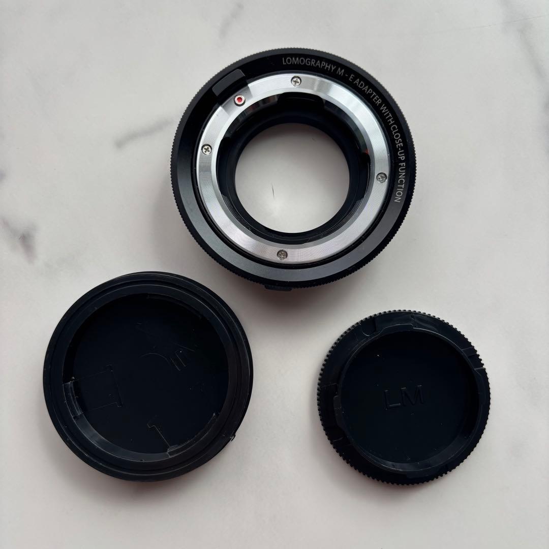 Lomo LC-A Minitar-1 2.8/32 Eマウントアダプター 付属