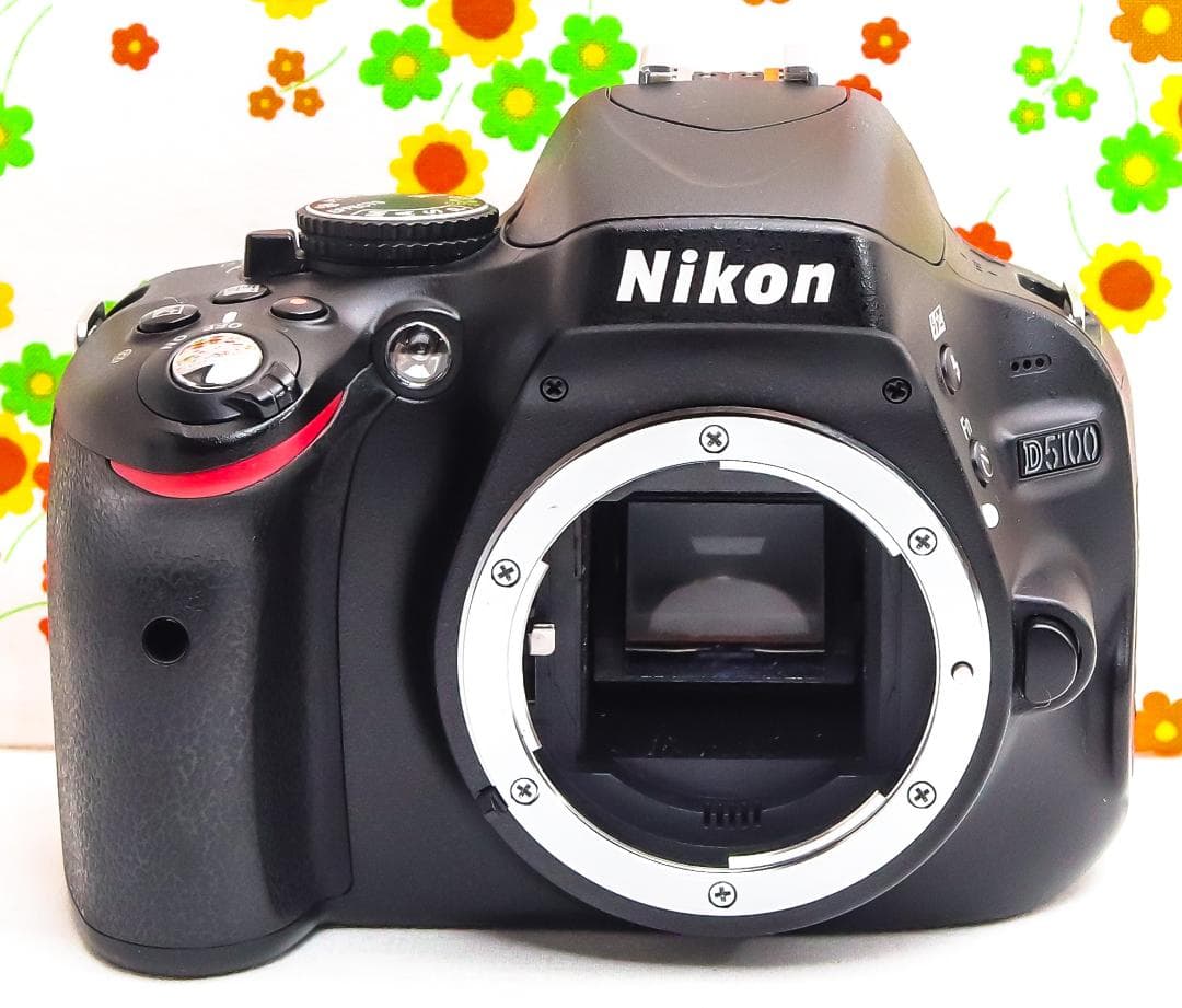 美品 Nikon D5100☆スマホに送れる！☆人気一眼レフ☆デジタル一眼レフ