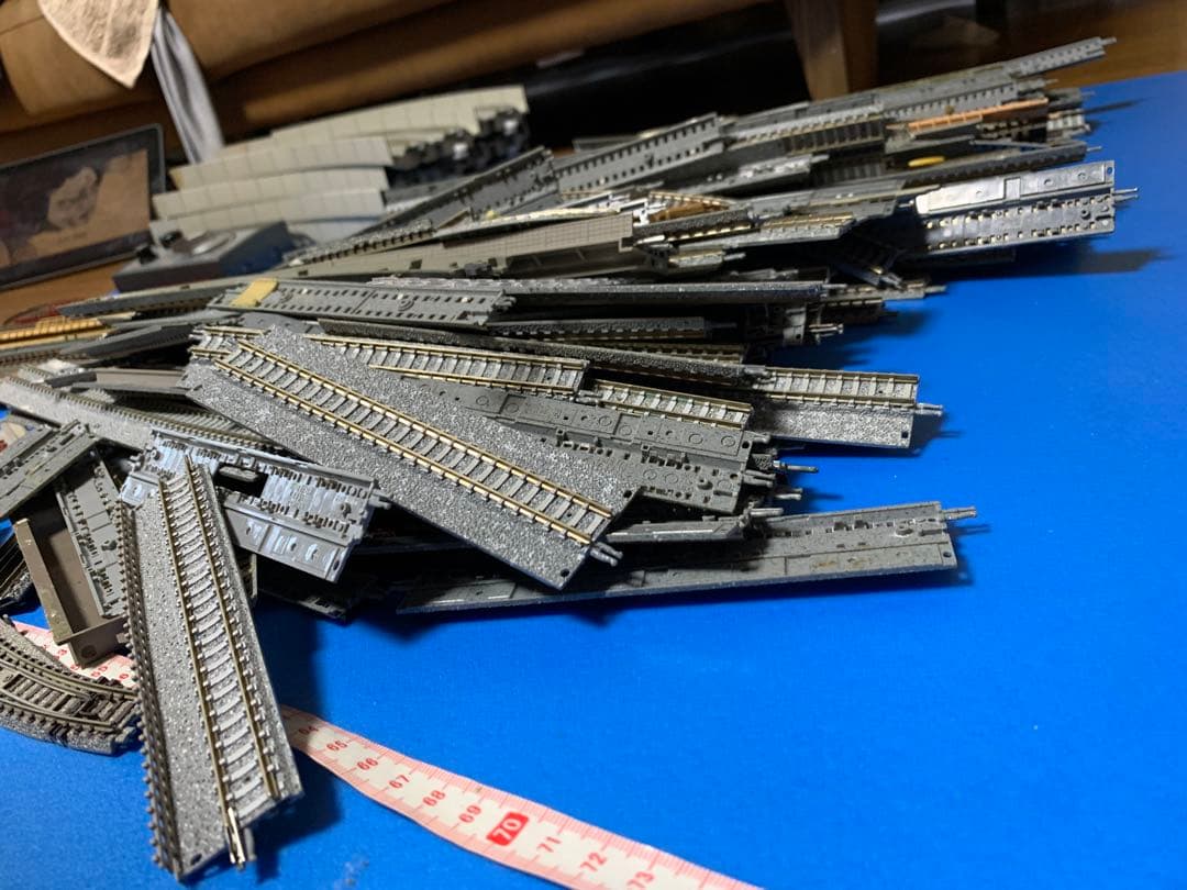 Nゲージ Tomix 複線高架レイアウト 中古品 まとめ 0704レール1